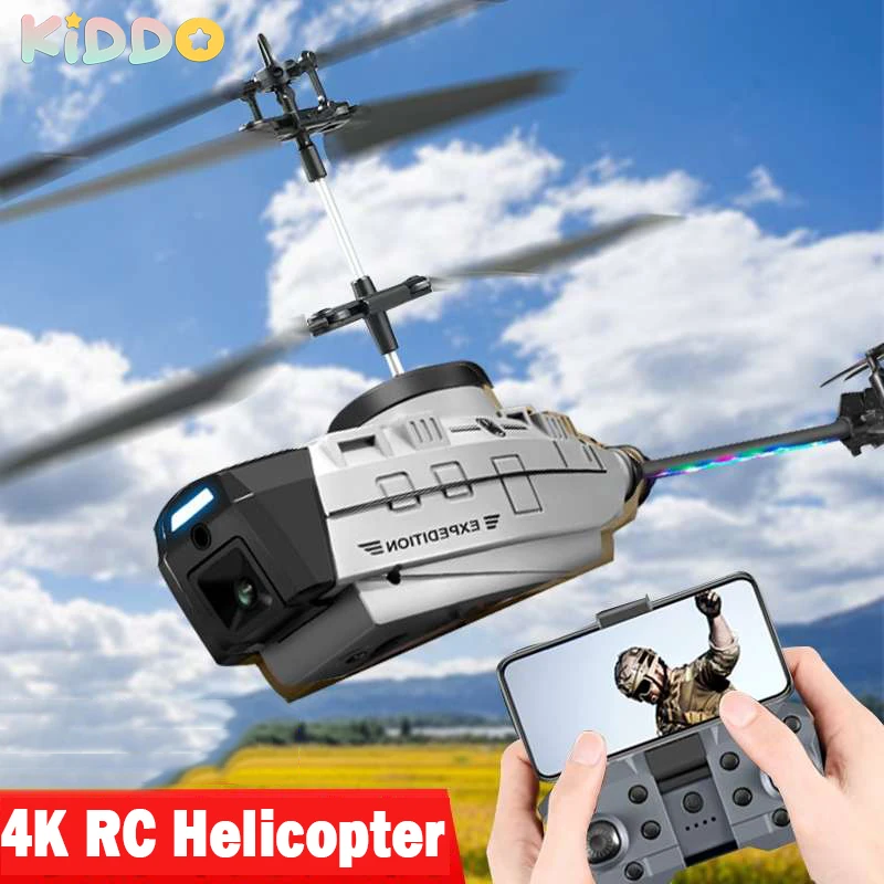 

2023 New KY202 RC Helicopter HD 4K Dual Camera Gesture Sensing Intelligent Hovering Obstacle Avoidance RC Drone Quadcopter Toys