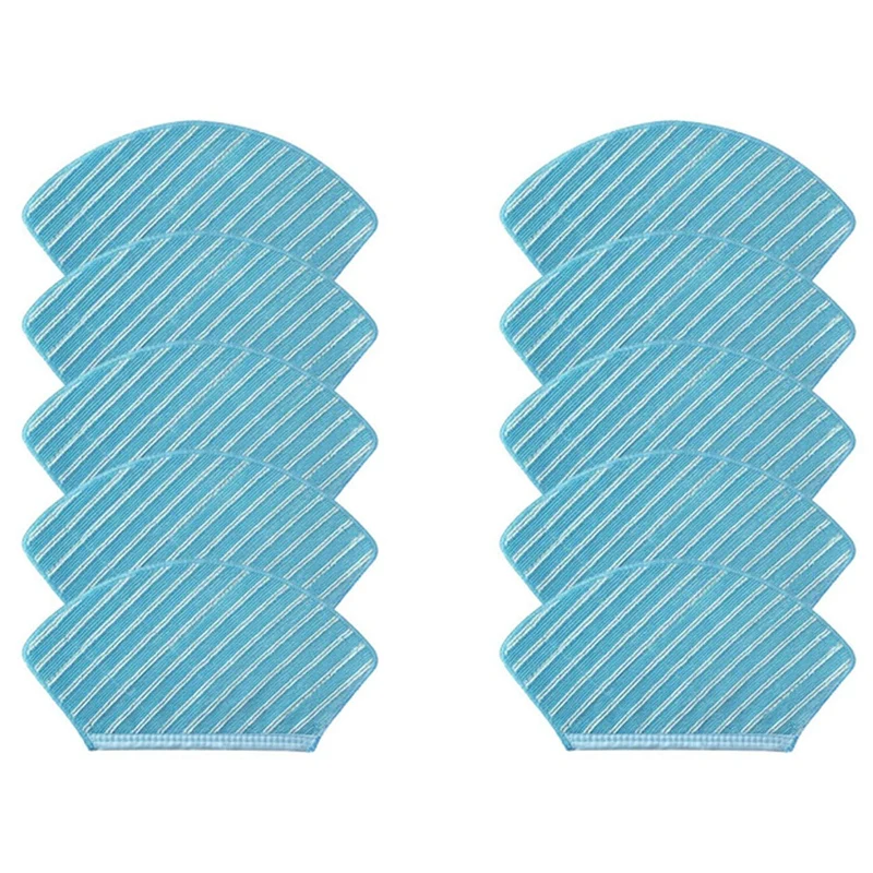 

10Pcs For Midea M7 I10 Smart Home Appliance Accessories Mop Rag Kit Robot Vacuum Cleaner