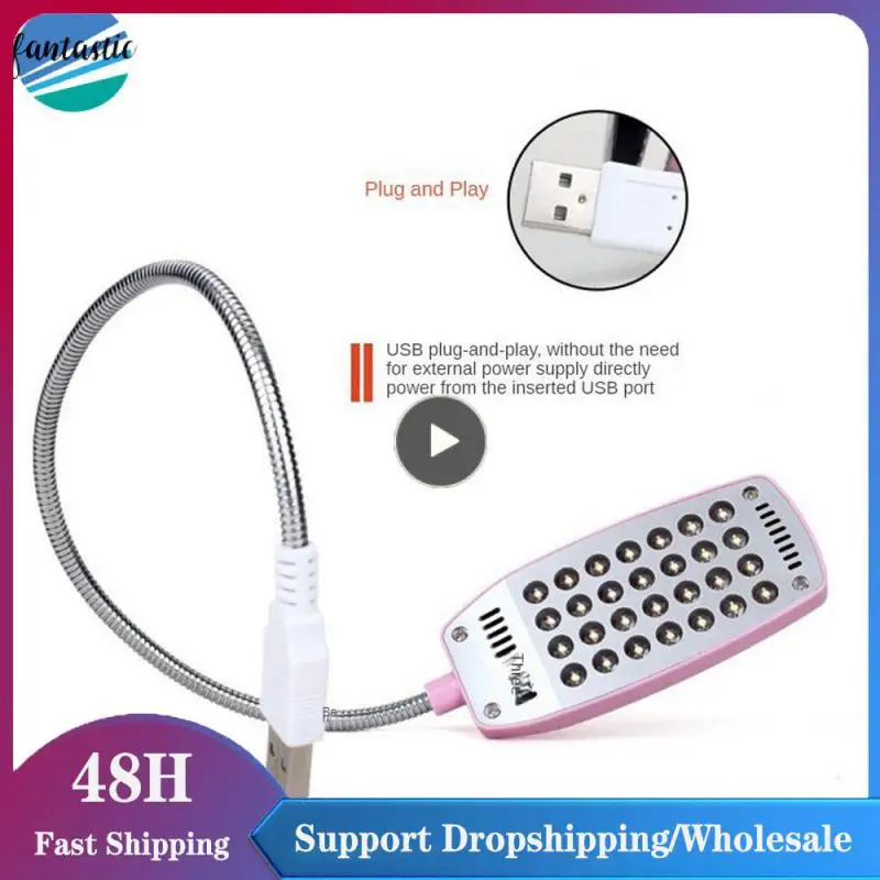 

Usb Book Lighting Reading Light Portable 28 Led Dormitory Book Lamp New In Switch Type Nightlight Night Light Bright