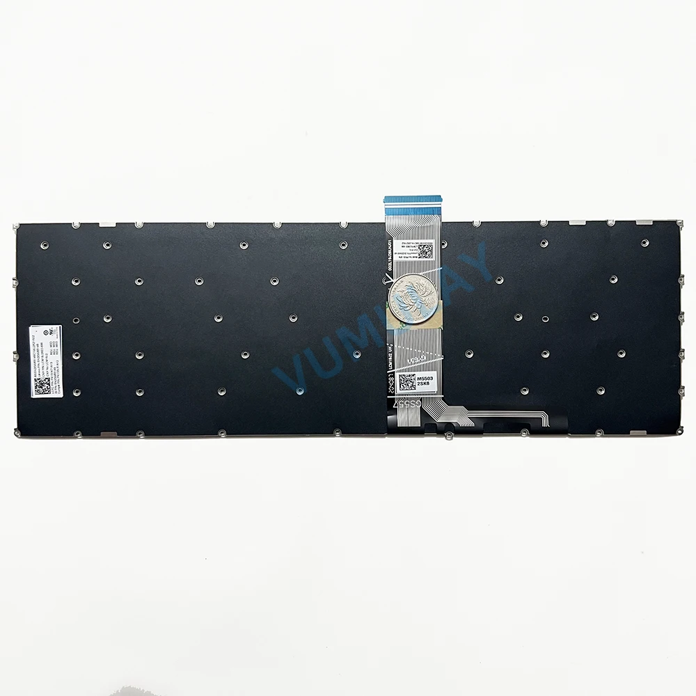 Испанская клавиатура для Lenovo IdeaPad Slim 3-15IAN8 3-15IRU8 3-15ABR8 3-15AMN8 3-16ABR8 3-16IRU8 5-16IRL8 5-16ABR8 5-16IAH8