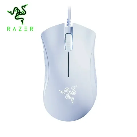 Оригинальная Проводная игровая мышь Razer DeathAdder Essential светильник, оптический сенсор 6400DPI, профессиональный оптический датчик