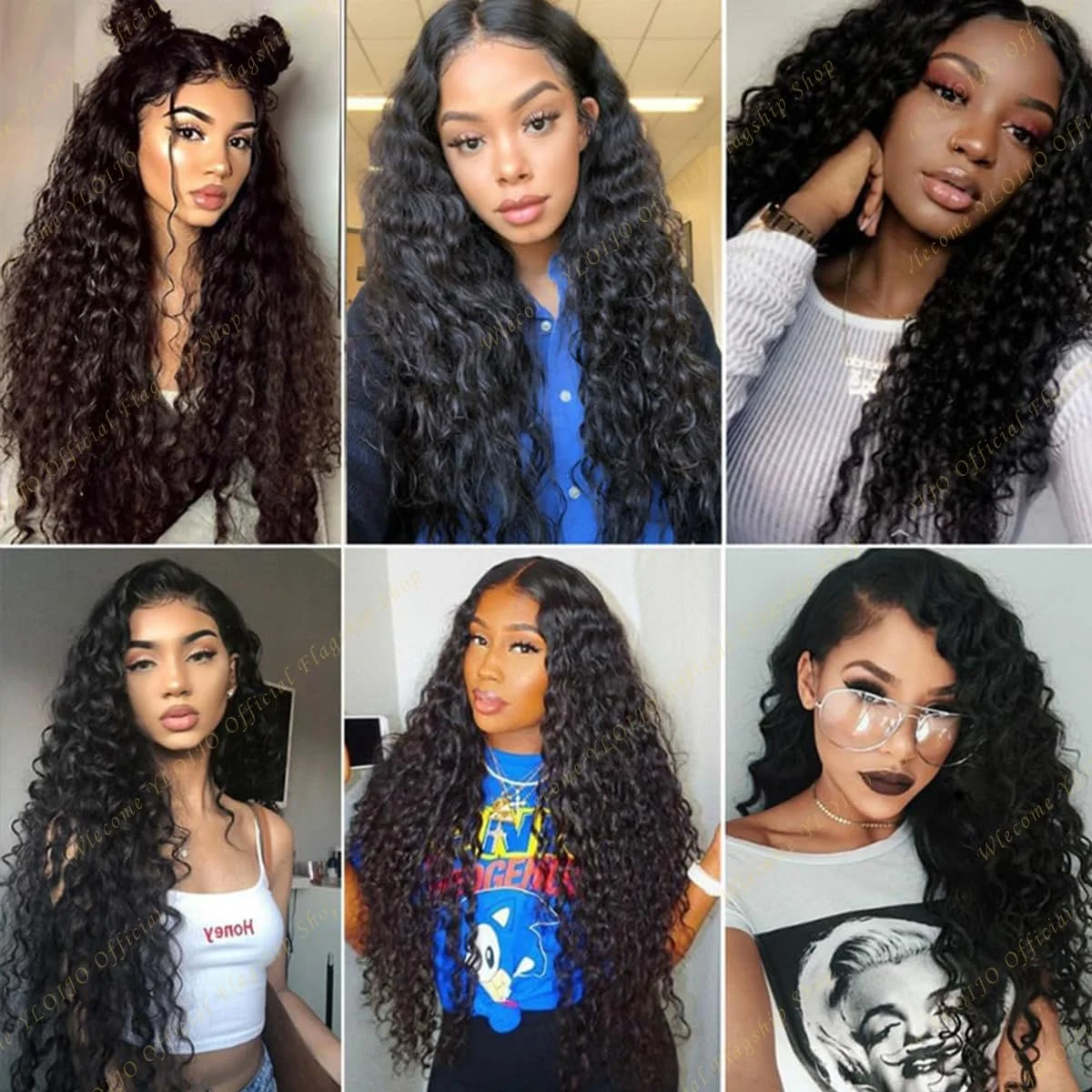 13x4 парики из человеческих волос с глубокой волной на сетке