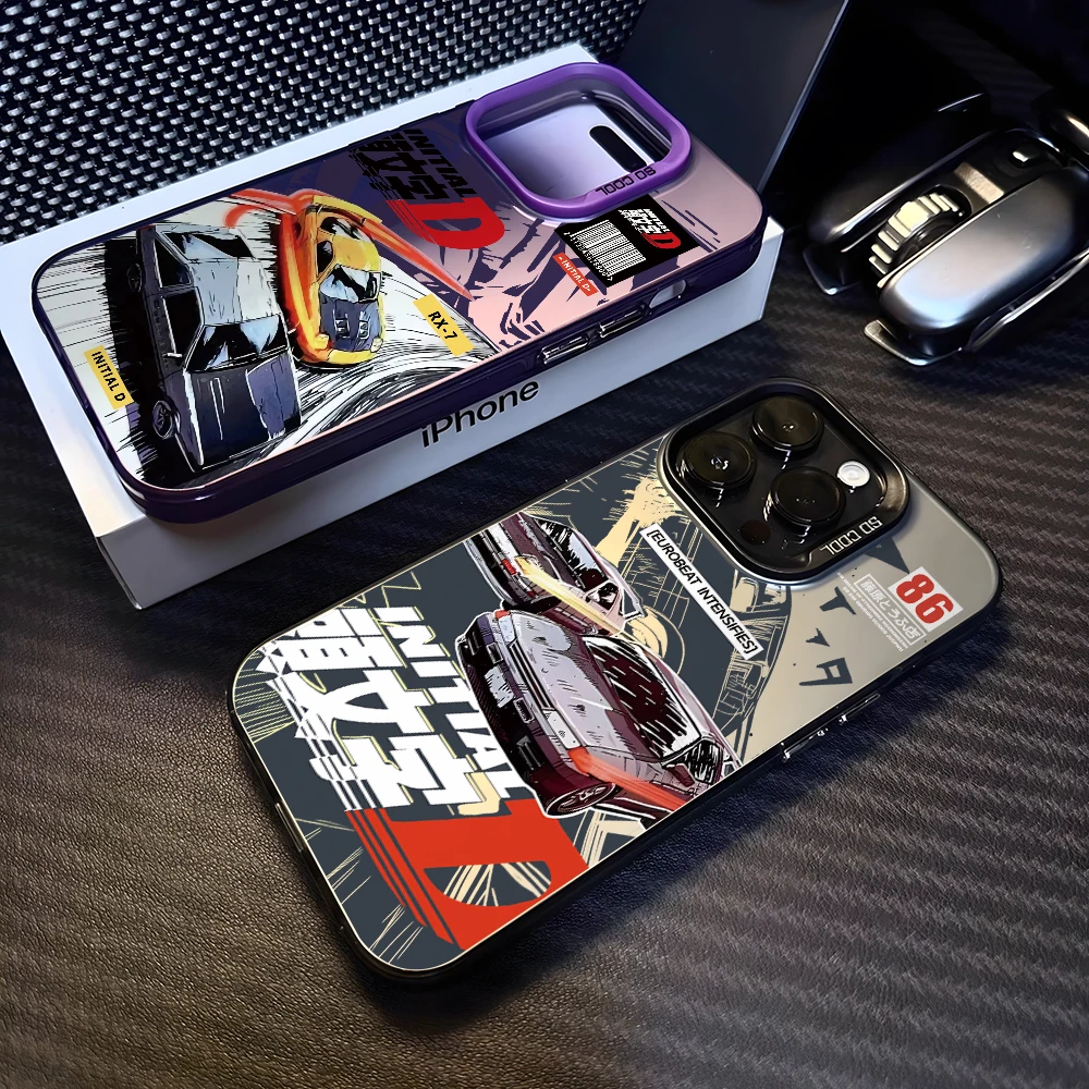 Чехол для телефона с изображением аниме Initial D Oppo Realme C75 C65 C63 C55 C53 C35 C33 C20 13 12 11 10 9 8 7 i