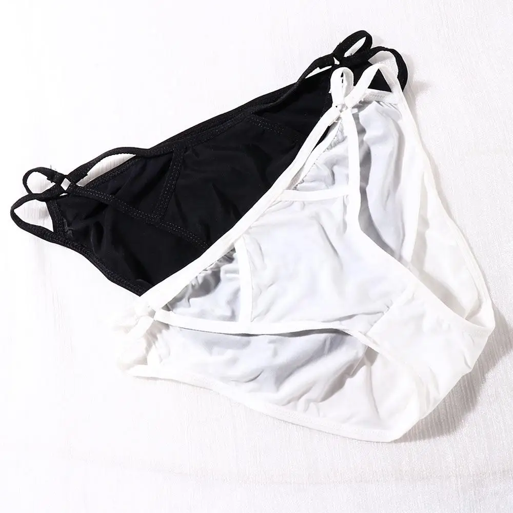 Нижнее белье дышащие женские хлопковые трусики с заниженной талией и