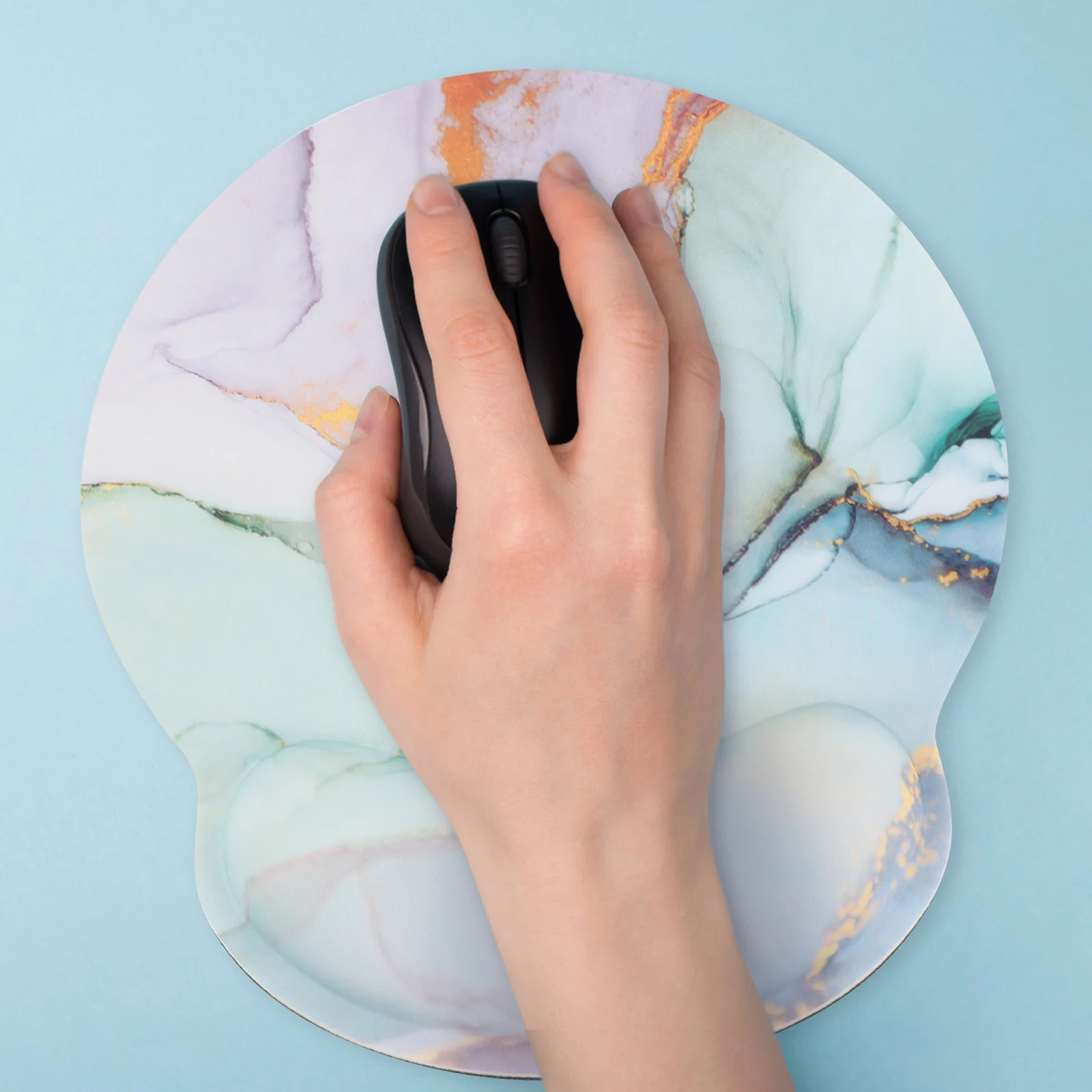 

Wrist Rest Pad Computer Office Laptop Pad Rubber Mat Wrist Support Pad Pad