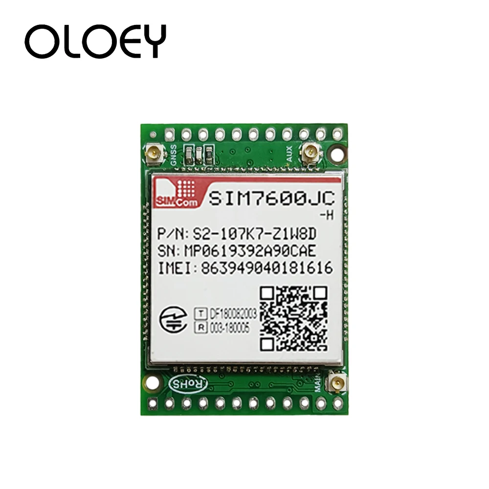 SIMCOM SIM7600JC-H Development Core Board multi-band LTE-FDD/LTE-TDD/HSPA UMTS/EDGE/GPRS/GSM Module SIM7600JC-H LTE CAT4+GNSS