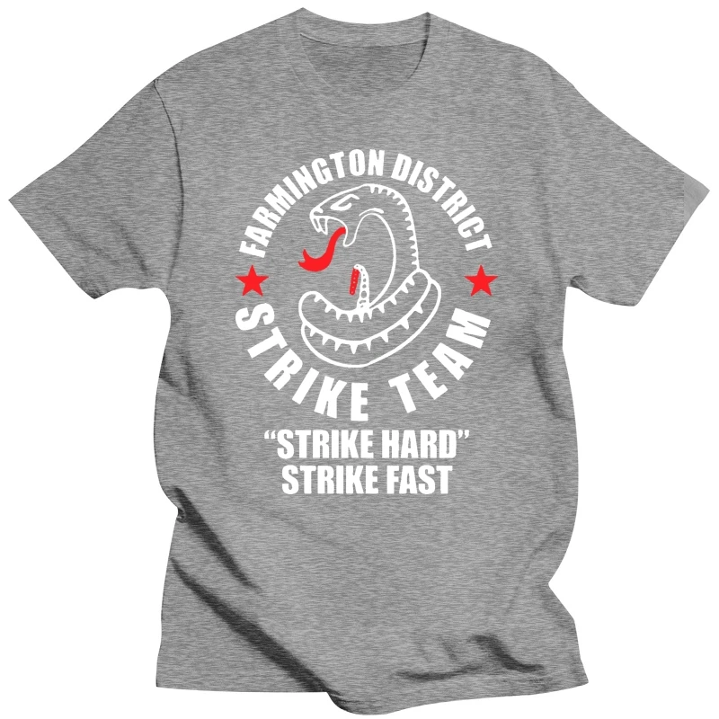 Футболка The Shield Strike Team Vic Makey из сериала дизайнерская футболка мужская для