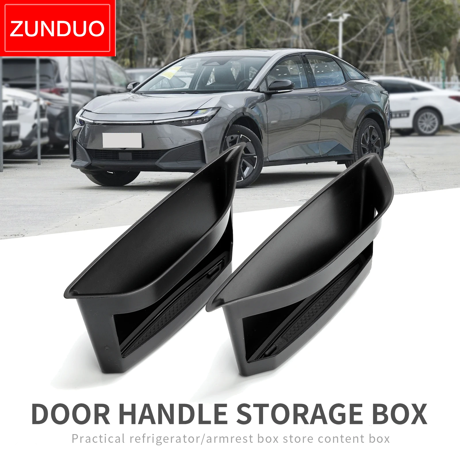 Контейнер ZUNDUO для хранения ручек передней и задней двери Toyota BZ3 органайзер