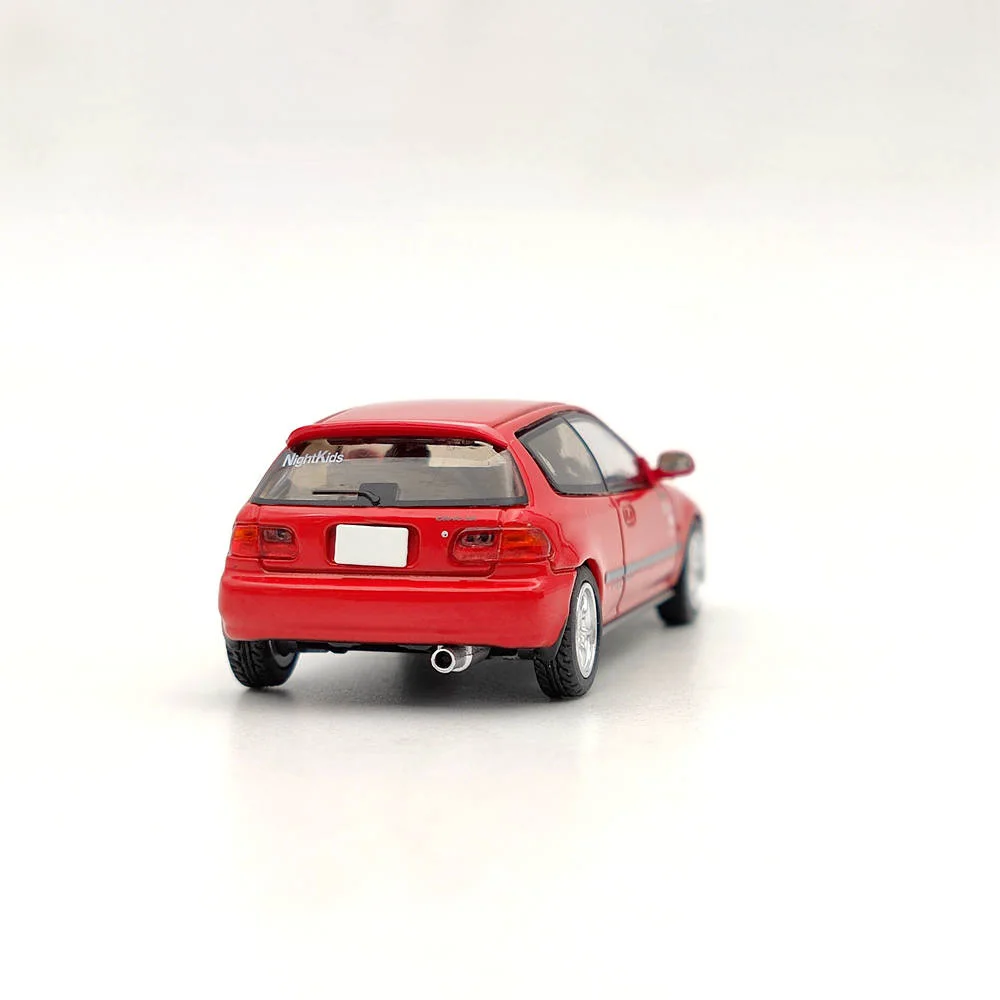 Хобби Япония 1:64 для Civic (EG6) Myogi Night Kids/Shingo Shoji Red HJ 641017 Литые модели HR игрушки
