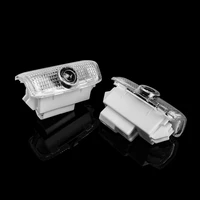 2 pcs car door welcome lights ghost shadow projector auto goods laser lamp accessories for nissan teana patrol 2010 2011 2012