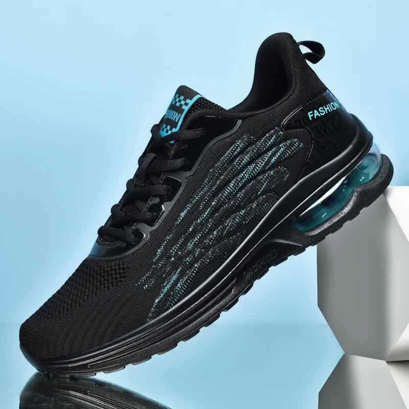 All Season Men Sneakers Breathable Casual Sport Shoes Air Cushioning Men Running Shoes Light Outdoor Male Athletic Jogging Shoes