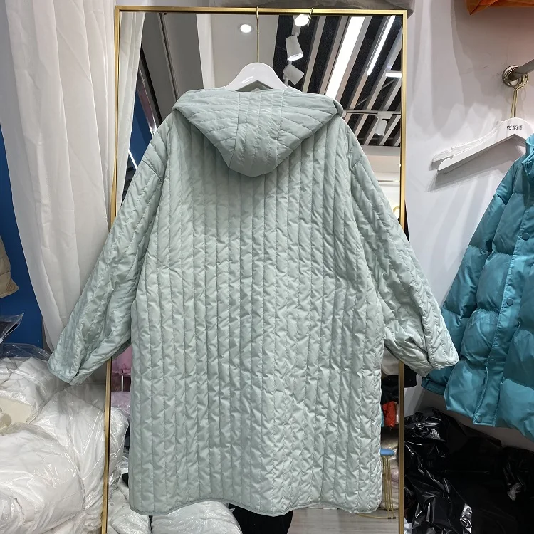 New Women Down Jacket Casual Style Autumn Winter Long Coats And Parkas Female Outwear