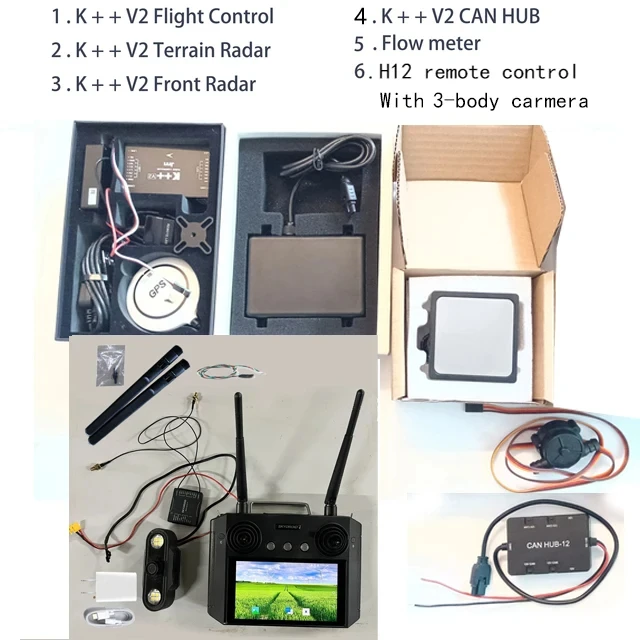 Skydroid H12 12CH 1080P цифровой видеопередатчик передачи видео данных JIYI K++ управление