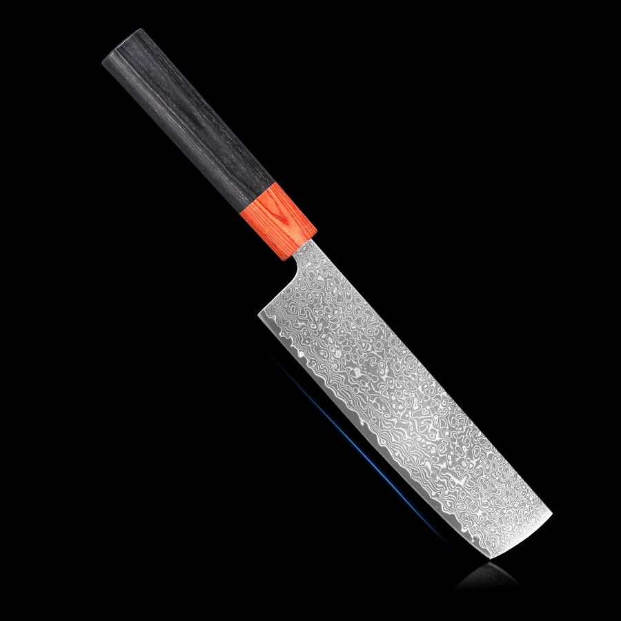 7-дюймовый нож Santoku шеф-повара в японском стиле профессиональный кухонный из