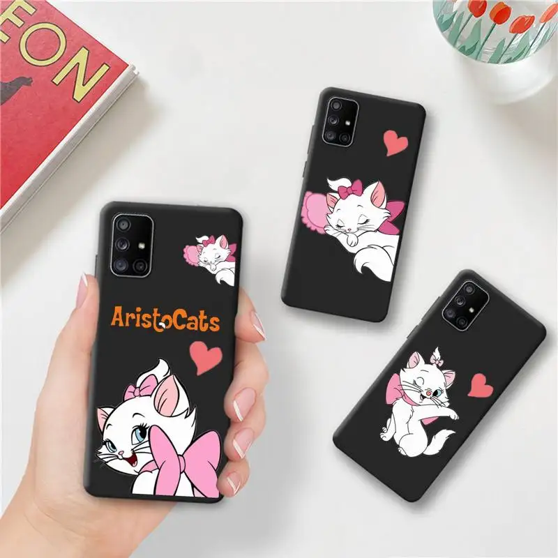 

Cute Disney The AristoCats Phone Case For Samsung Galaxy A03S A52 A13 A53 A73 A72 A12 A31 A81 A30 A32 A50 A80 A71 A51 5G