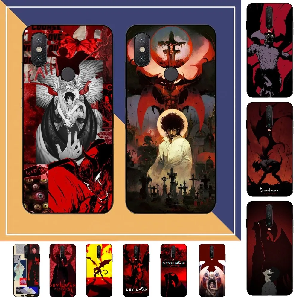 Чехол для телефона с изображением аниме D-Devilman C-Crybaby Redmi Note 4X5 A 6 7 8 T 9 9S 10 11 11S 11Epro Poco M3