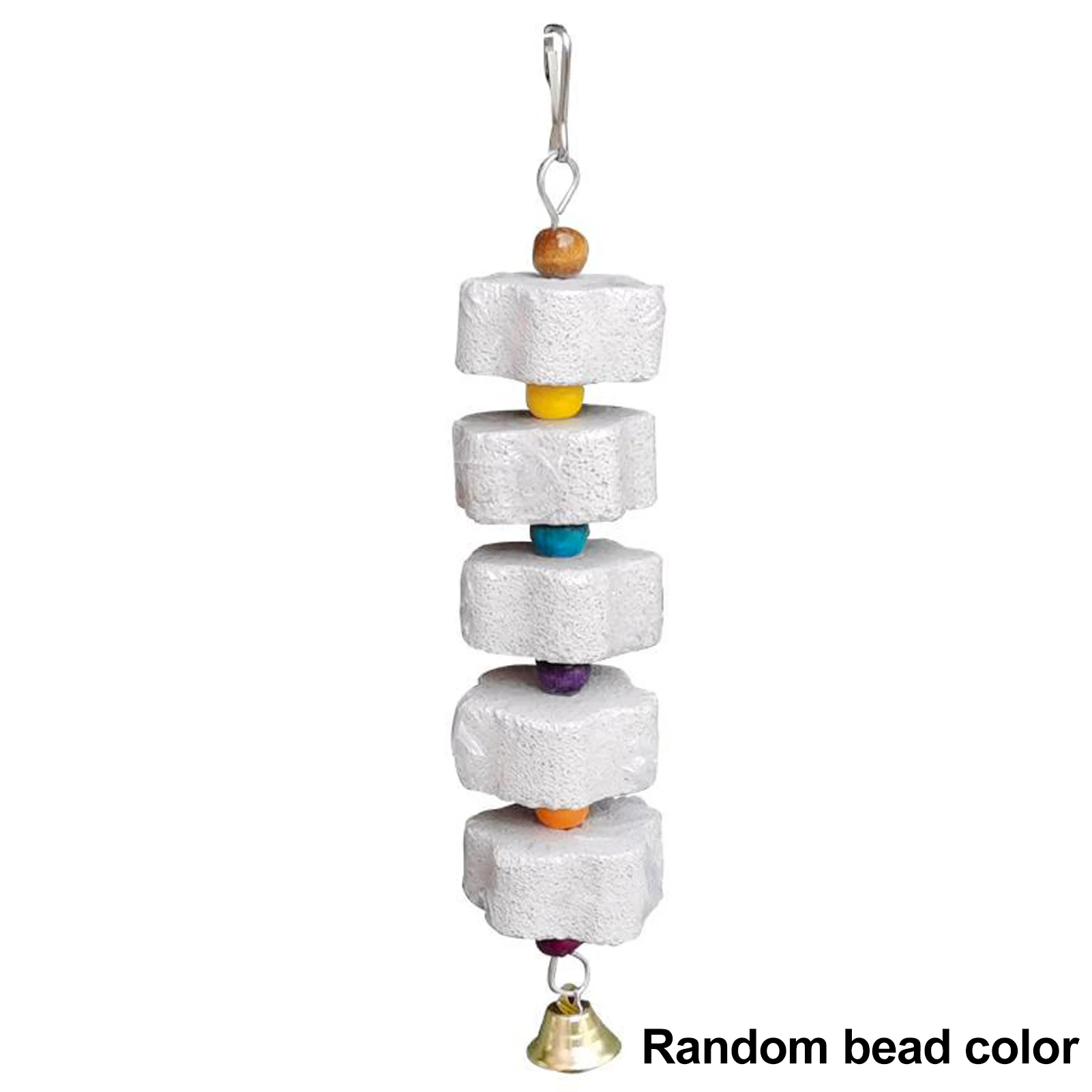 

Mineral Stone Bite Pet Supplies Parakeet Hang Style Hamster Cockatiel Teeth Grinding Parrot Chew Toy Flower Shape Squirrel