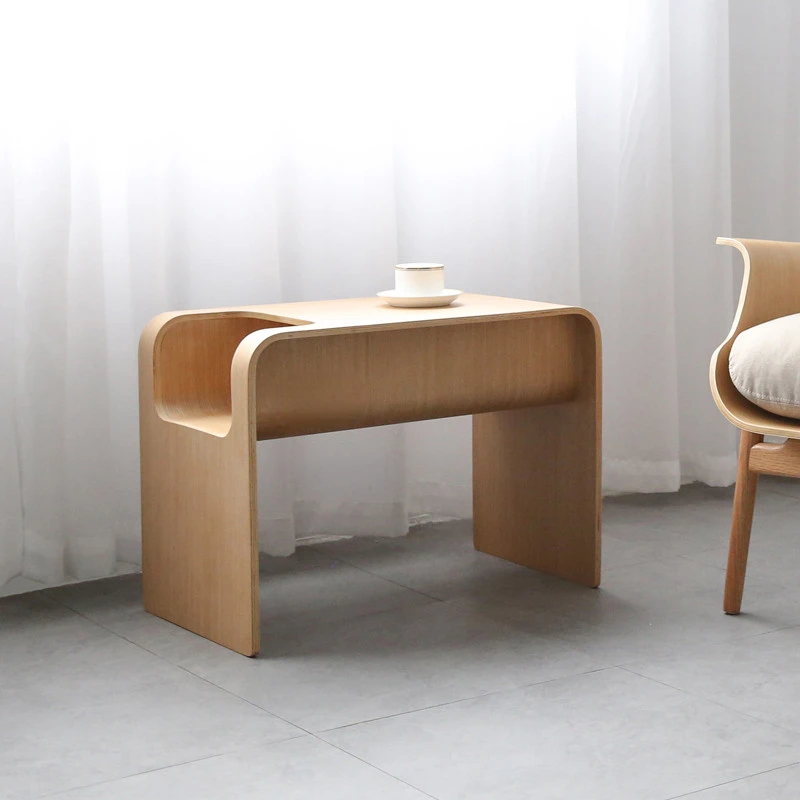

Скандинавские журнальные столики Alien из массива дерева, многофункциональный Диванный боковой столик, мебель для гостиной, удобный прикроватный столик