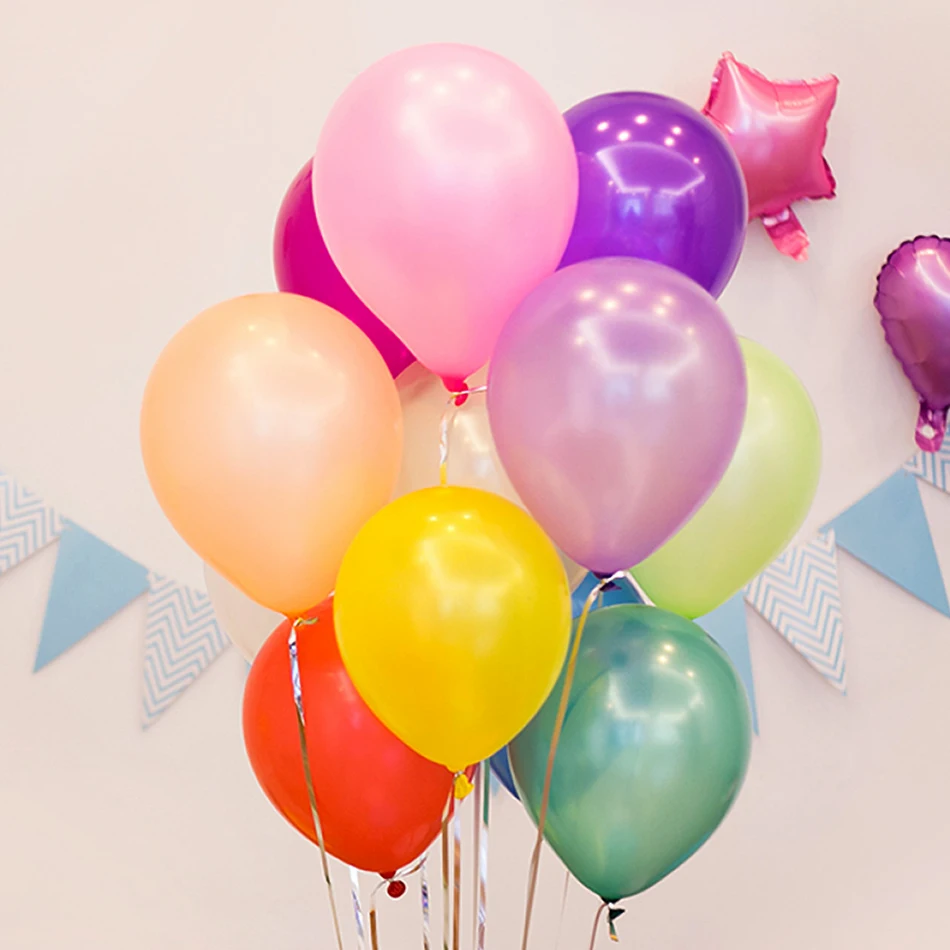 

Круглые разноцветные латексные шары, 10 дюймов, 1,5 г