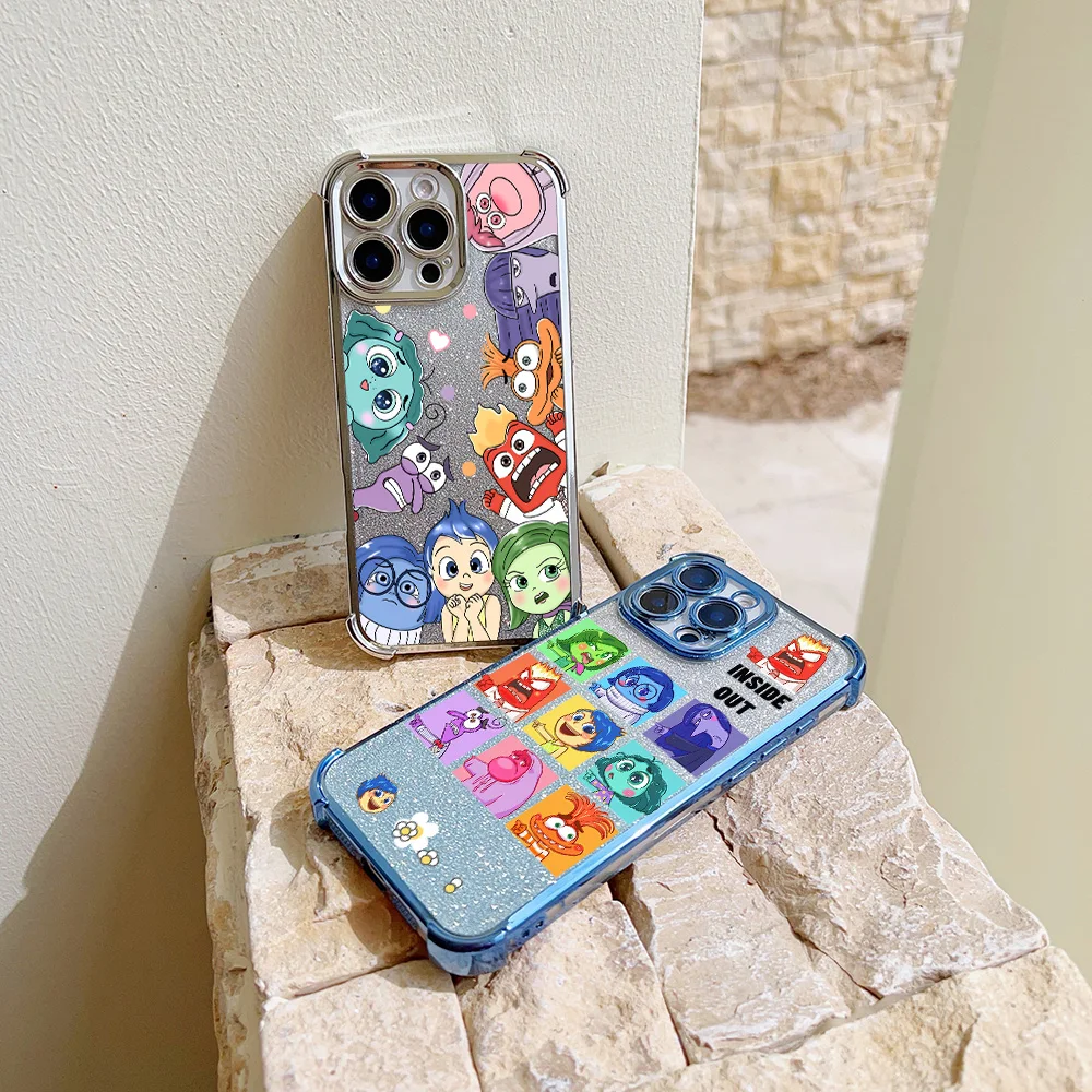 Милый чехол для телефона Inside Out с 2 узорами Xiaomi 14 13 Redmi 10 10C 9 K50 Note 12 Poco F4 F5 X5 X3 4G 5G