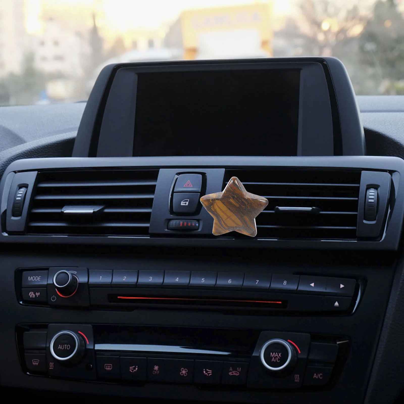 

10 pcs Car Air Freshener Clips Air Vent Crystal Clips Vent Moon Star Decoration