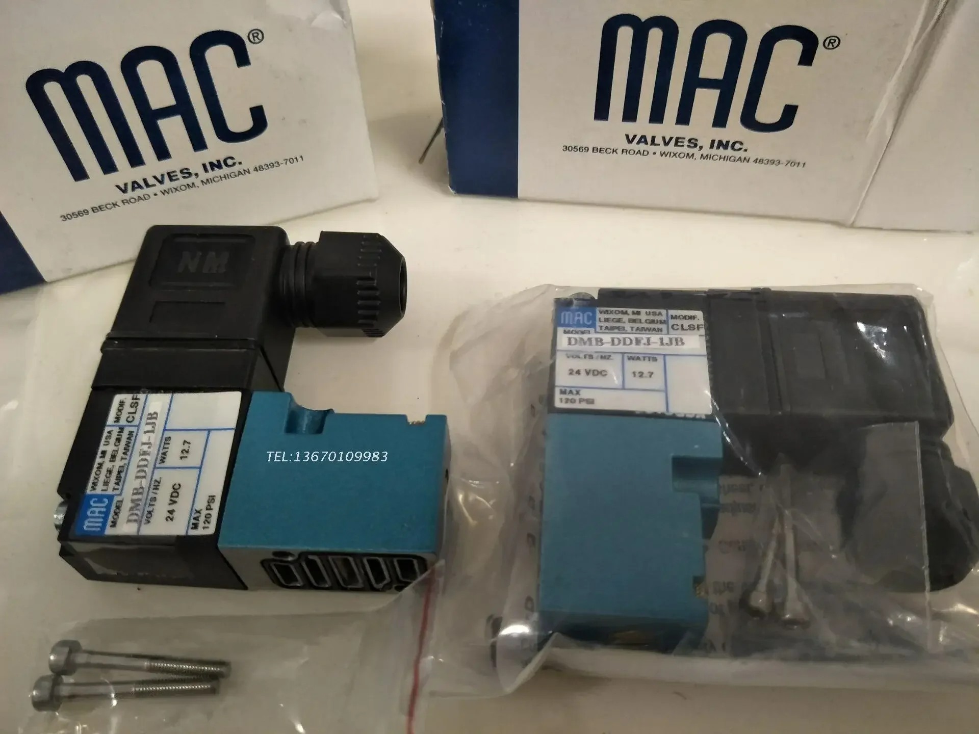 Электромагнитный клапан MAC 411A-B0A-DM-DDFJ-1JB 411A-DOA-DM-DDFJ-1JM DMB-DFEJ