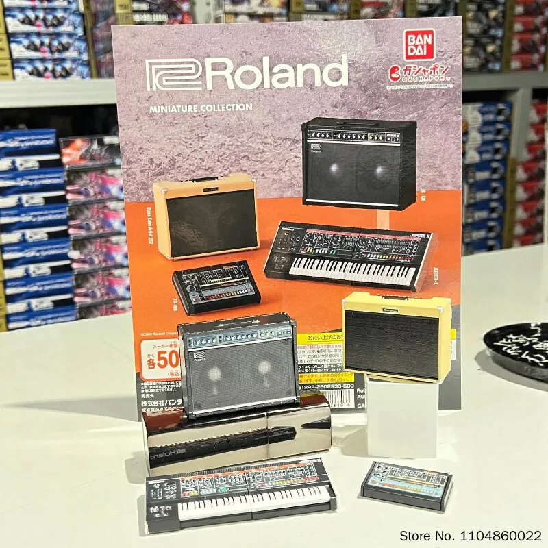 Фото Электрогитарный усилитель Bandai Roland Blues Cube бежевого цвета, портативный, для выступлений на сцене, студийных занятий, для музыкантов, коллекционный. №3