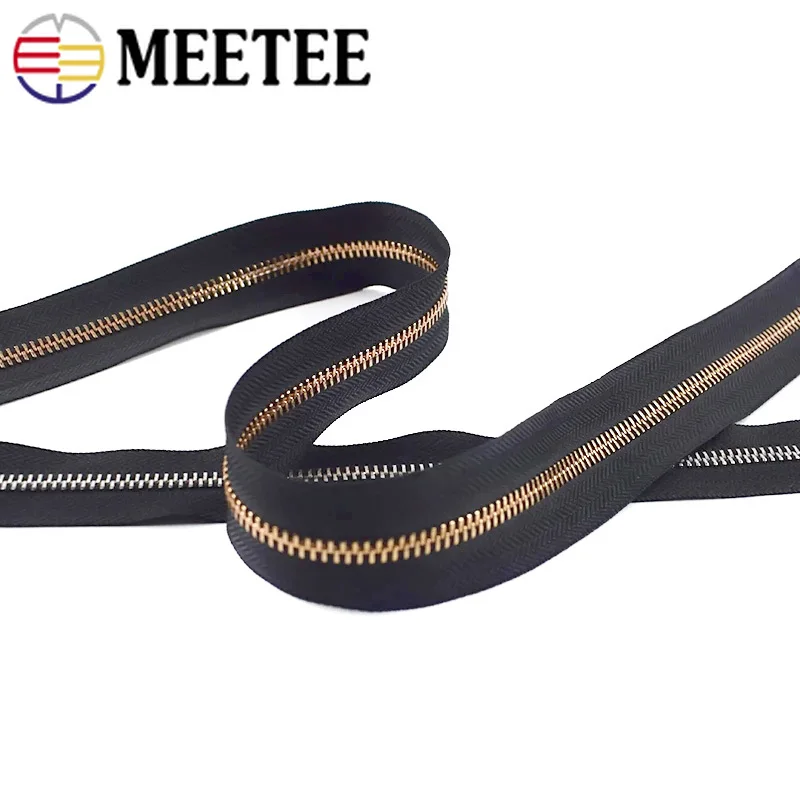 2/4 м Meetee 5 # разъемная застежка-молния металлические застежки-молнии для домашнего