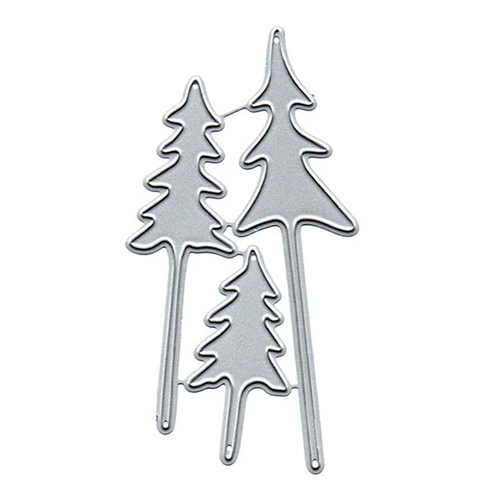 

Embossing Mold Christmas Tree Carbon Steel Stencil Card Making Die Invitation Card Maker Cuts Card Making DIY Craft Embossing