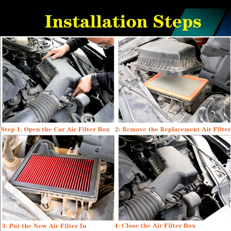 Автомобильные аксессуары сменный воздушный фильтр подходит для Ford Focas 2009 L 2010 2011