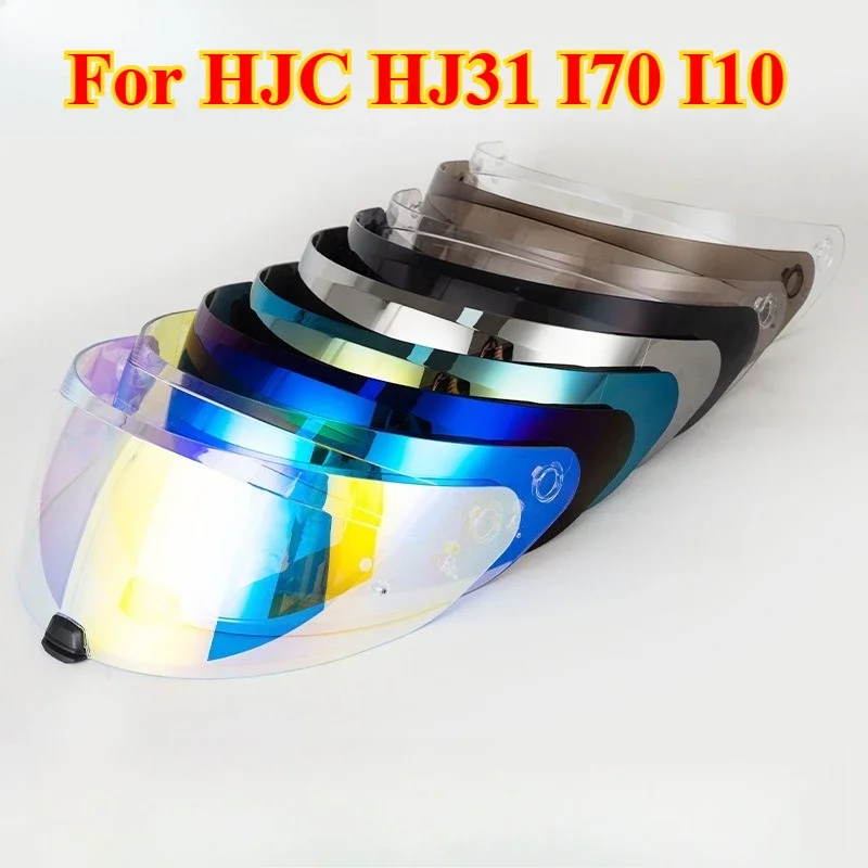 Фото HJ31 козырек для мотоциклетного шлема для HJC HJ31 I70 I10, анти-УФ-пылезащитный шлем, линзы, аксессуары для шлема, солнцезащитные очки №1