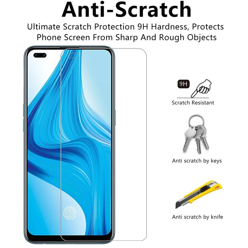 protective glass for oppo f17 pro screen protector tempered glas on opo opp f 17 17f f17pro 6.43 17fpro safety film accessories