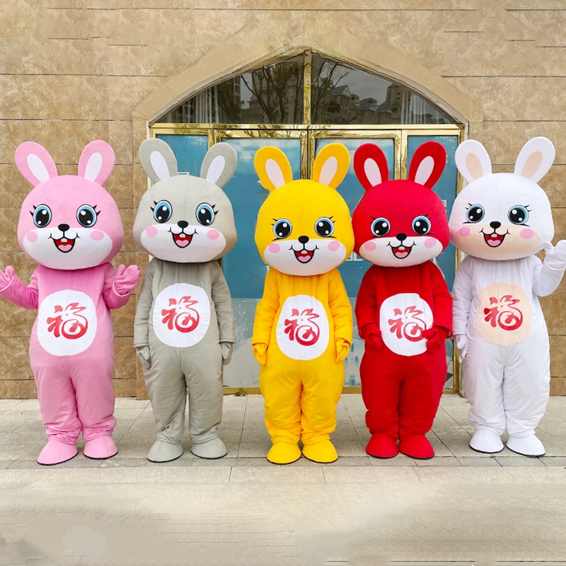 Милый Пасхальный костюм кролика костюм-талисман Забавный для косплея реквизит