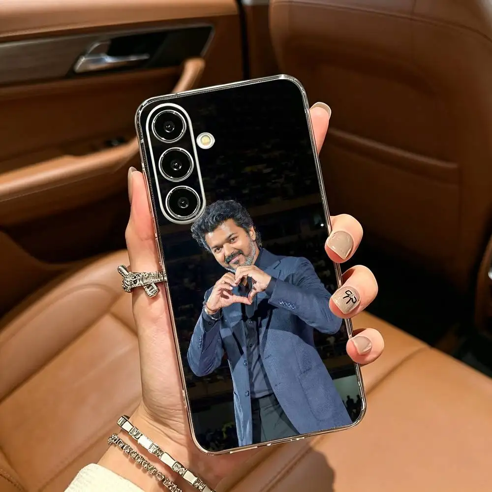Фото Чехол для телефона Thalapathy Vijay India из прозрачного мягкого силикона для Samsung Galaxy A71, A70, A52, A51, A40, A30 №4