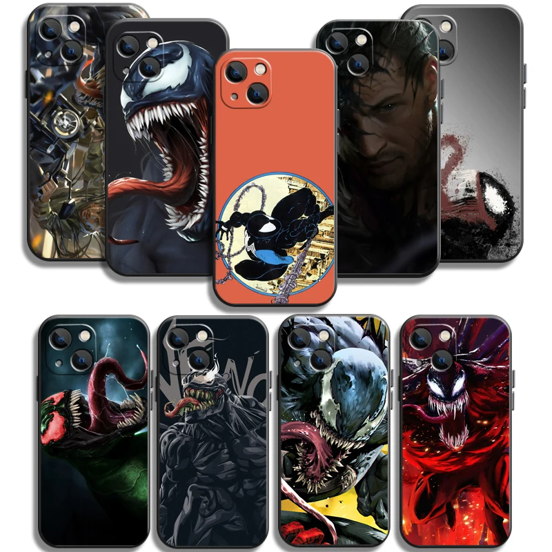 

Marvel Venom Phone Cases For iPhone 7 8 SE2020 7 8 Plus 6 6s 6 6s Plus X XR XS MAX Back Cover Funda Coque