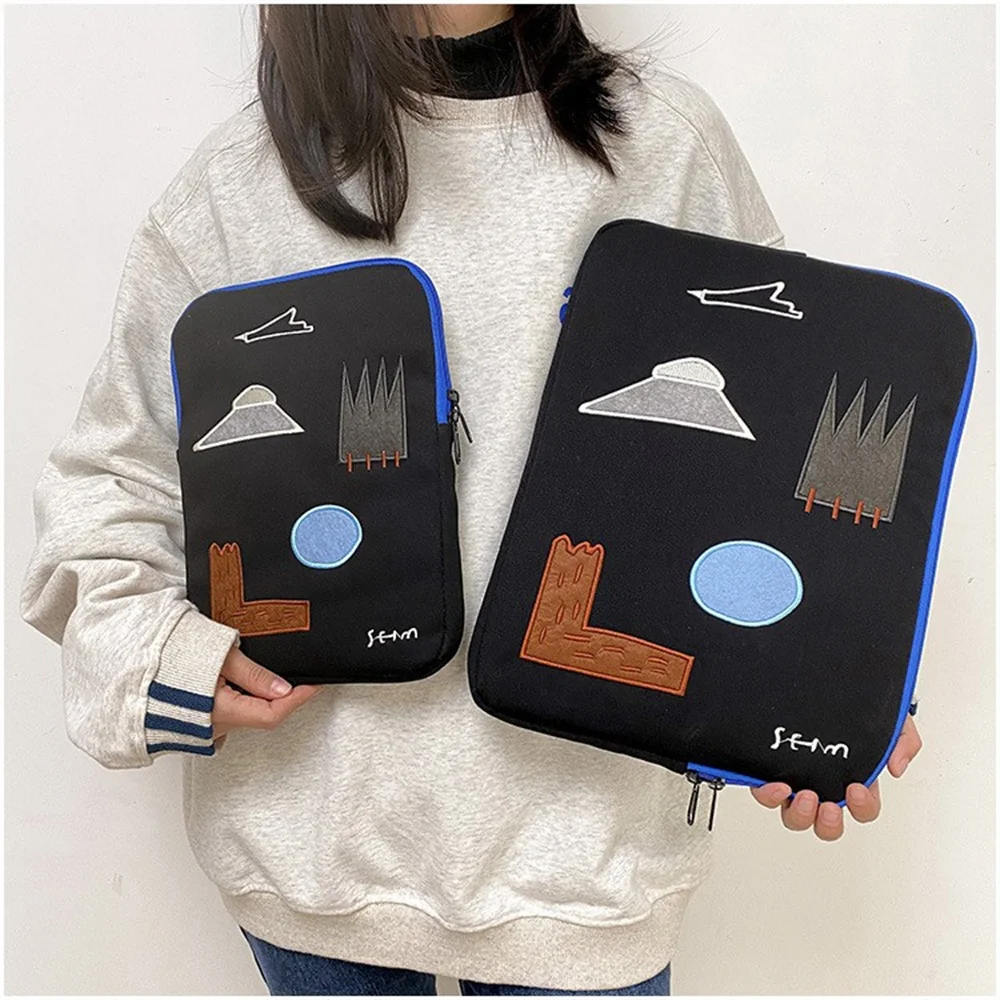 

Korean Art Geometry iPad Tablet Liner Case Storage Case Macbook 13 inch Laptop Case