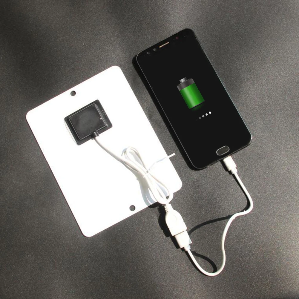 USB Панель солнечного зарядного устройства 3 Вт 2 5 В портативный поликремниевый