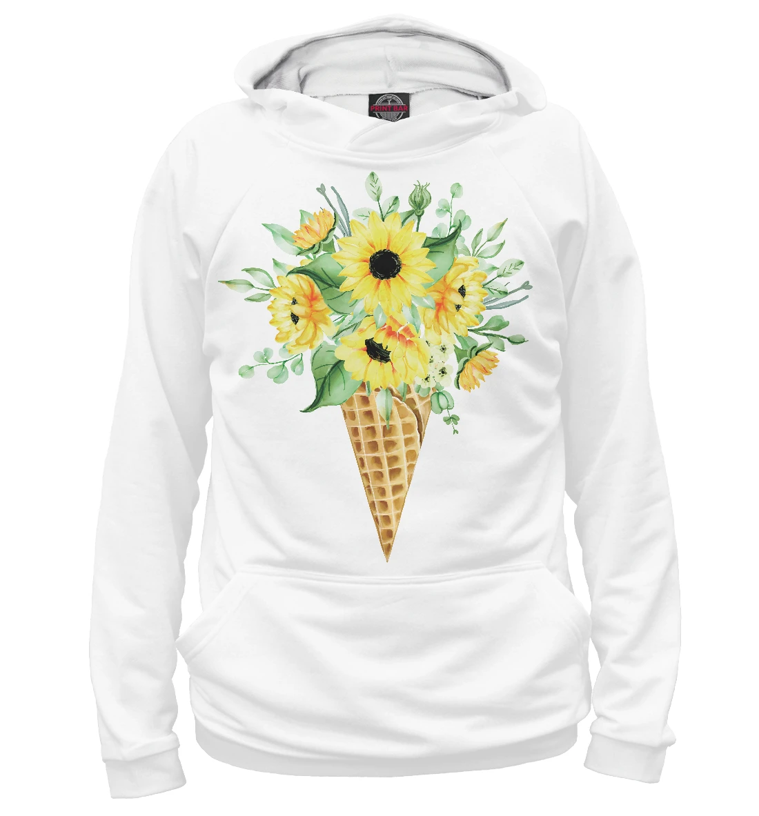 Худи толстовка Цветороженое Abstraction |