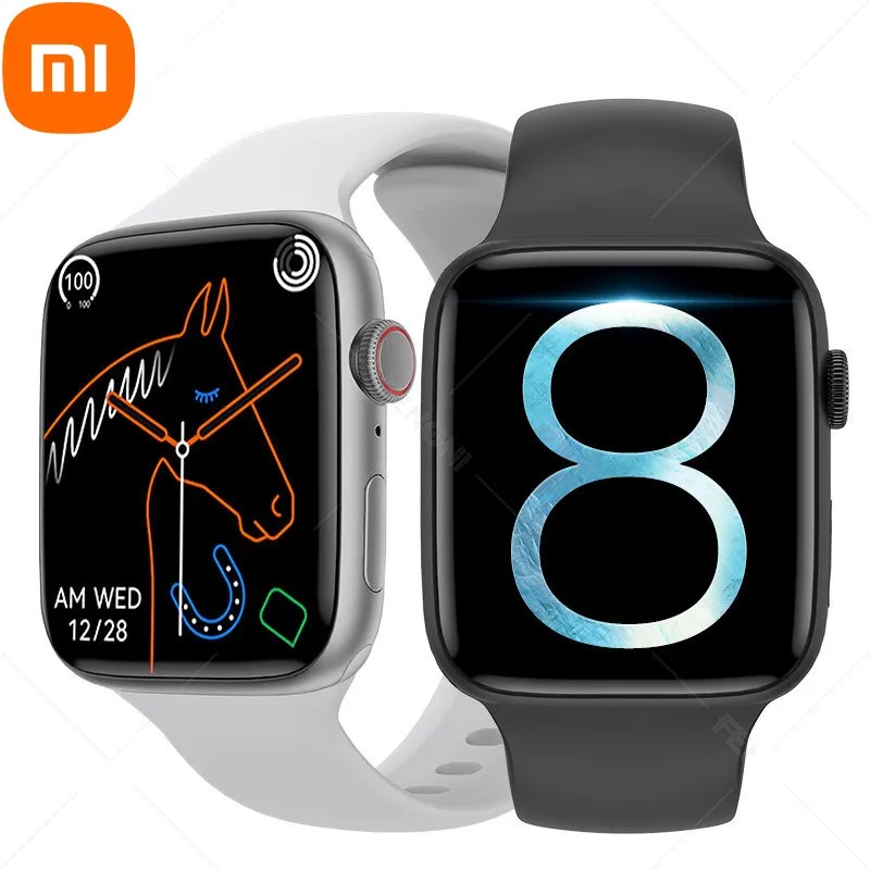 

Смарт-часы Xiaomi 2023 IW8 Max, умные часы, Bluetooth, монитор здоровья для мужчин и женщин, фитнес-трекер серии 8 для телефонов Android, Apple