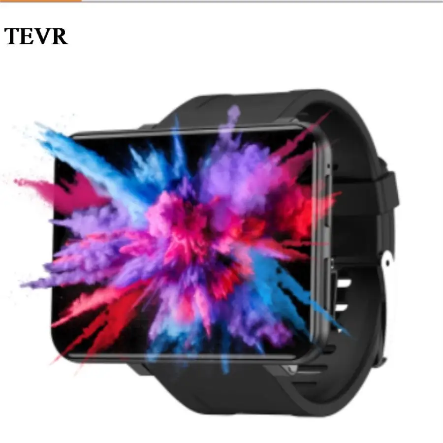 dm100 4g 2 86 inch screen mens smart watch phone android 7 1 3gb 32gb 5mp camera 480640 resolution 2700mah battery smartwatch free global shipping