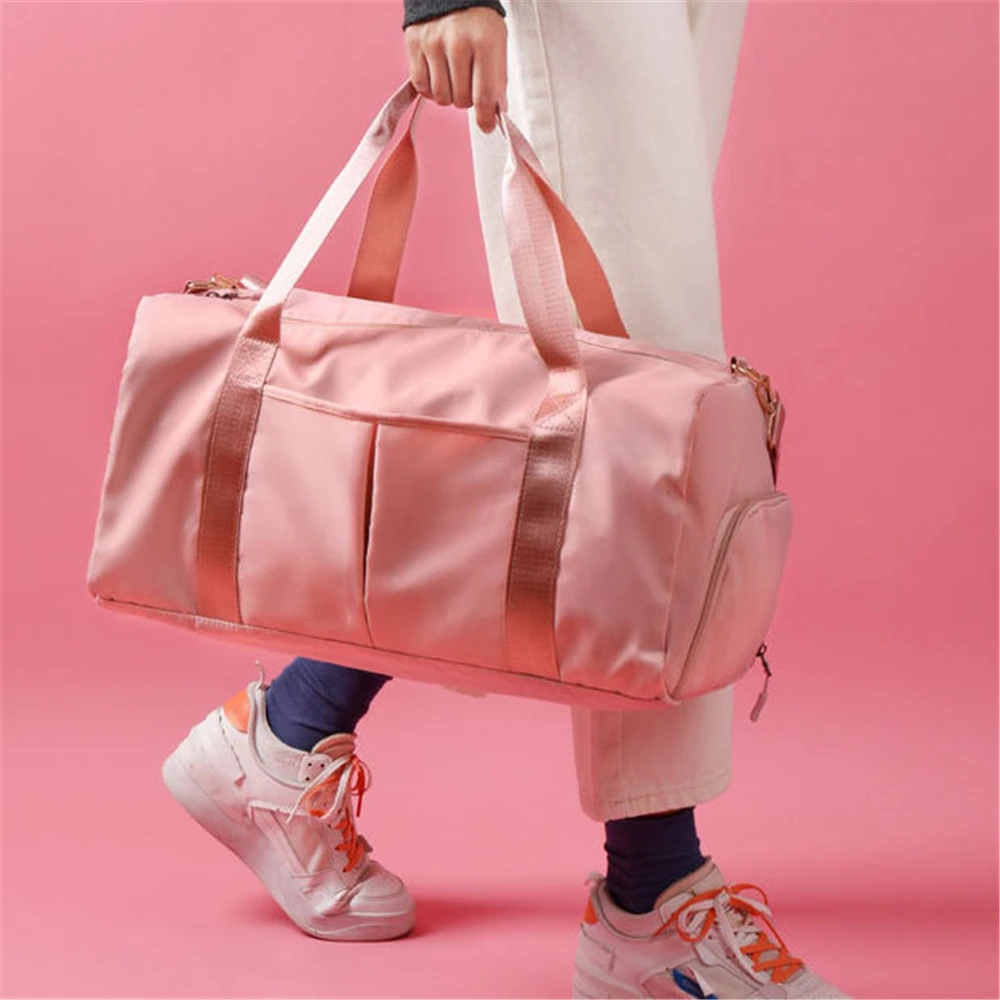 

Travel Gym Bag Waterproof Fitness Bag Sport Storage Bag Outdoor Training Portable Toiletries Pouch Women Ultralight Yoga Handbag