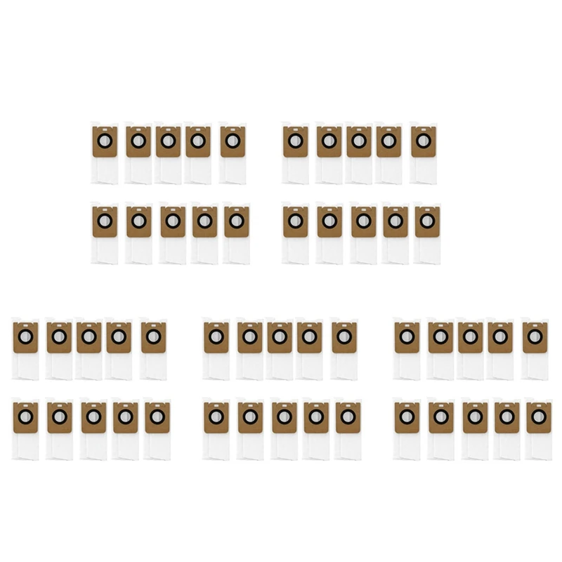 

50Pcs Dust Bags For Dreame Bot Z10 Pro Vacuum Cleaner Spare Parts Accessories