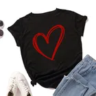 Женская футболка из 100% хлопка, женская футболка с круглым вырезом и коротким рукавом, летние розовые Топы большого размера