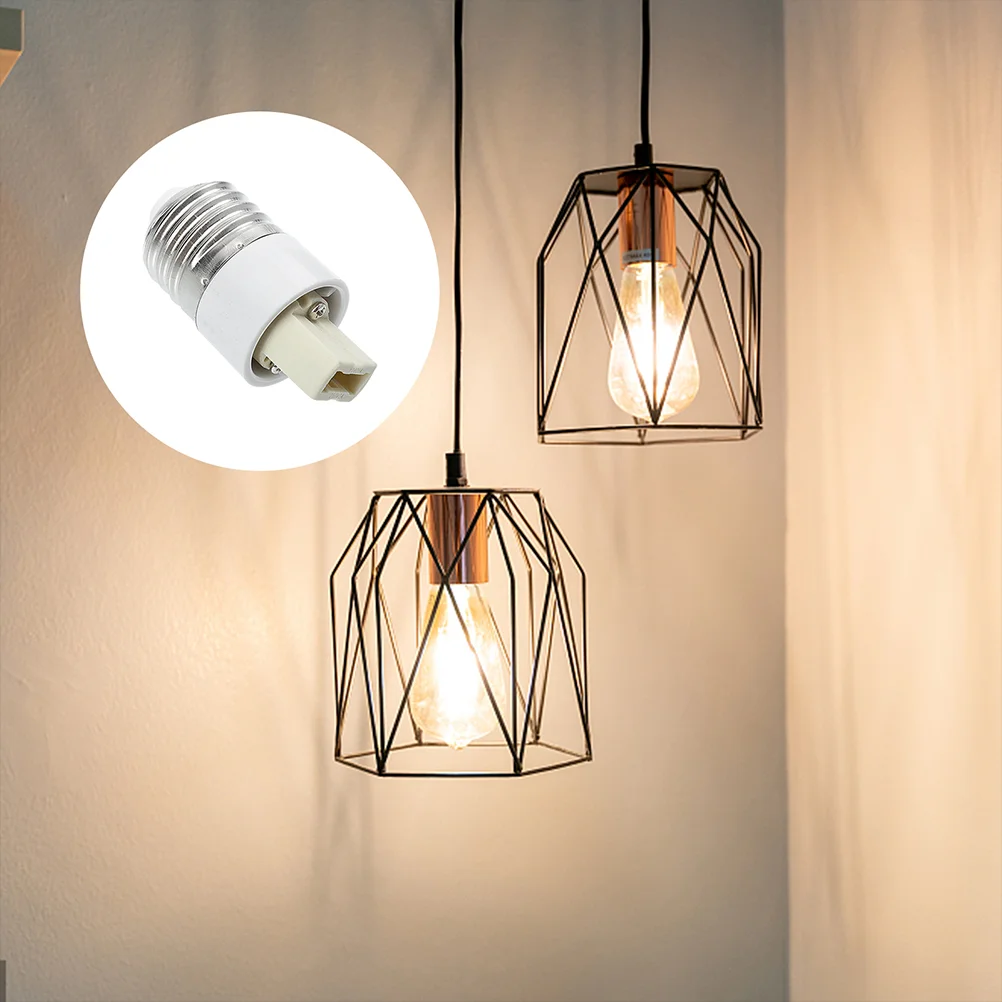 

4 Pcs LED Light Converter 27 9 Base Adapter Pendant Socket Bulbs Holder Chandelier