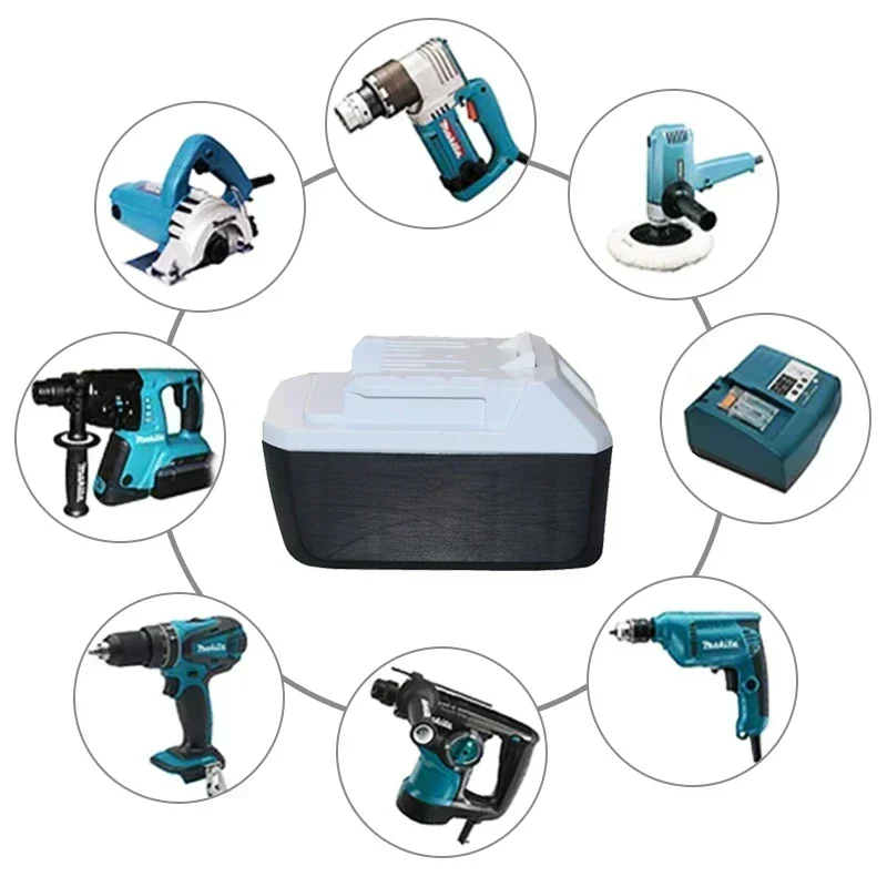Для Makita18V 6000/ 8000/10000 мАч литиевая аккумуляторная батарея BL1813G BL1820G замена BL1840G BL1811G