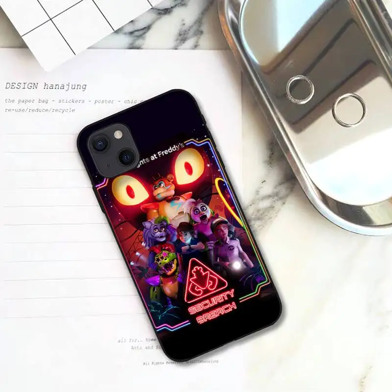 FNAF чехол для телефона с защитой от поломки iPhone 11 12 Mini 13 Pro XS Max X 8 7 6s Plus 5 SE XR |