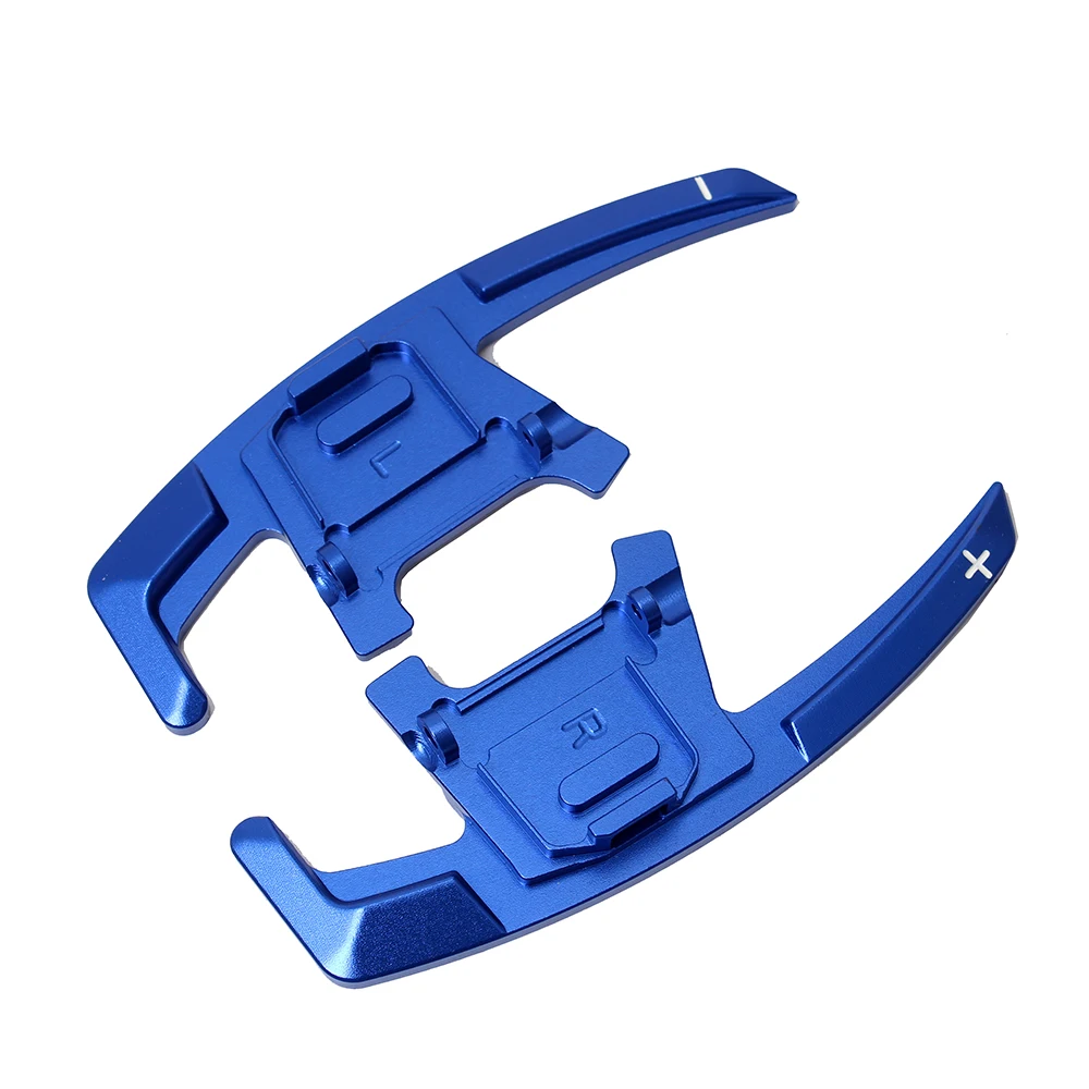 2Pcs Car Auto Steering Wheel Paddle Extend Shifter Metal Shift Gear Extension For VW GOLF 7 GTI R GTD GTE MK7 2014-2019 |