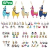5pcs/set Heart Keychains Diamond Painting Acrylic Keychain DIY Crystal Drill Key Ring Car Pendant Bag Accessories Gift for Women 6