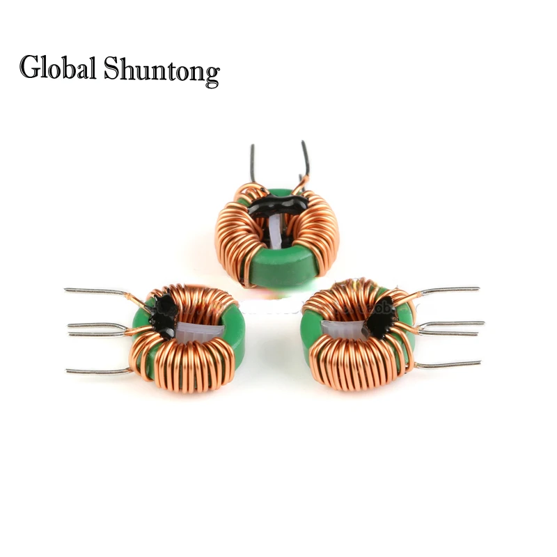 

10Pcs 14*9*5 / 4A 10MH / 4A 5MH / 5A 2MH / Wire dia:0.6MM Magnetic ring Common-mode inductor Power filter inductor coil