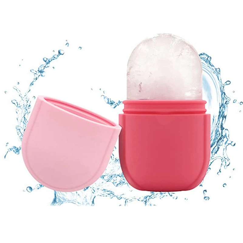 

BMBY-4 PACKS Ice Roller For Face And Eye,Reusable Ice Face Roller,Ice Roller Skin Care,Silicone Ice Mold For Face Beauty Gift